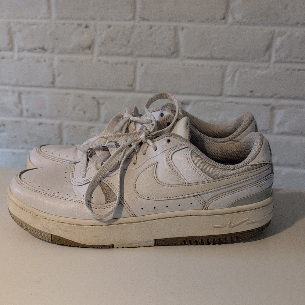 Nike Night Court Vision White Athletic Shoes
